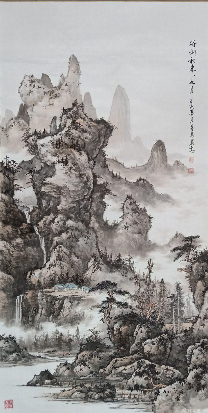 画路心语｜画家王英勇：你有多少孤独，就会成就多少辉煌 (图2)